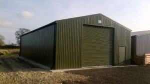 Favorable 30ft x 60ft Olive Green Machinery Store