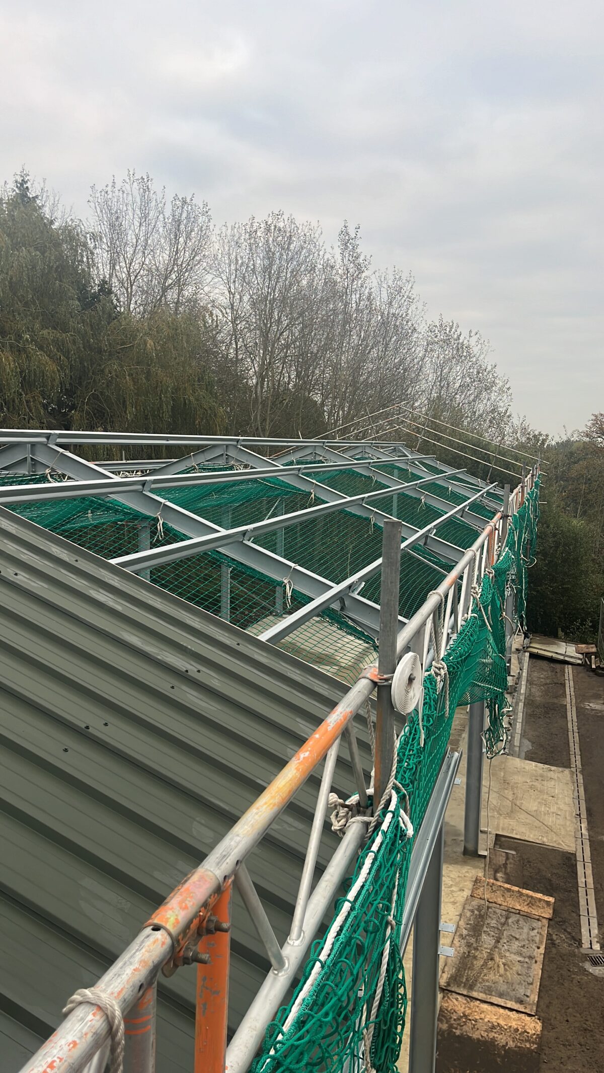 Cladding Storage New Storage Building Cladding Phase – Liberty Steel Structures